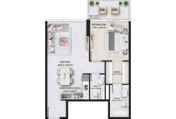 1 bedroom apartment